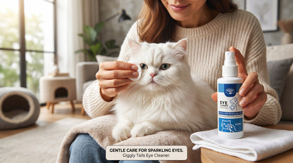Giggly Tails Eye Cleaner 120ml for Cats & Dogs - Pet Eye Cleaning Solution