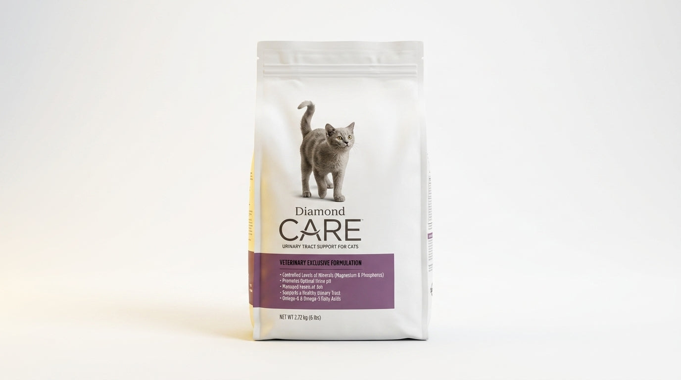 Diamond Care Urinary Cat Food 2.72KG - Premium Dry Cat Food RizFraz World