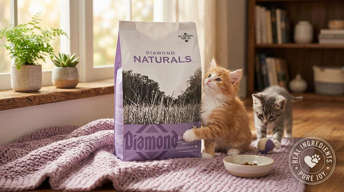 Diamond Naturals Kitten Food 1KG – Natural Nutrition for Healthy Growth & Development RizFraz World