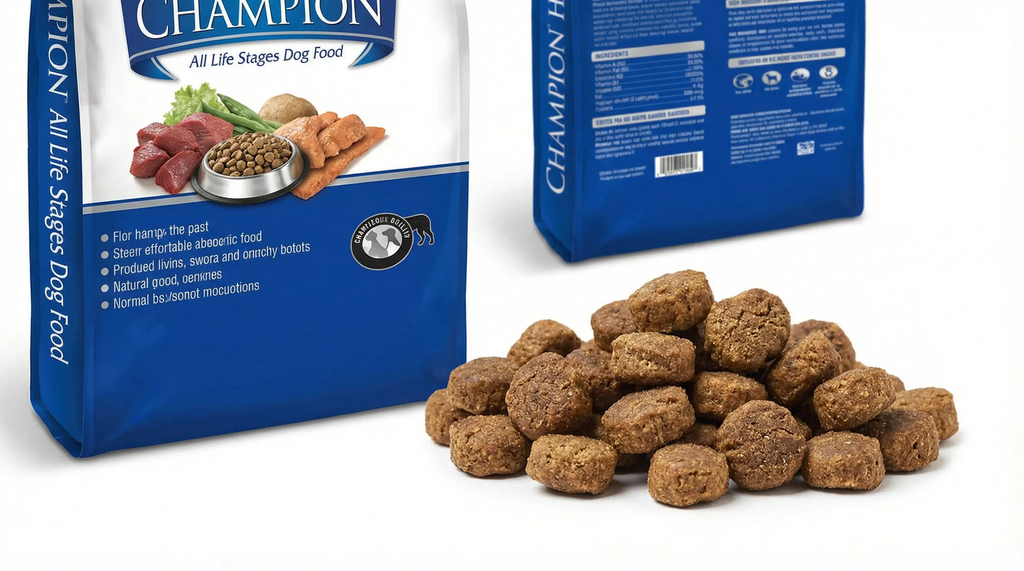Champion Puppy Food (15kg) – Premium Nutrition for Healthy Growth & Playfulness RizFraz World