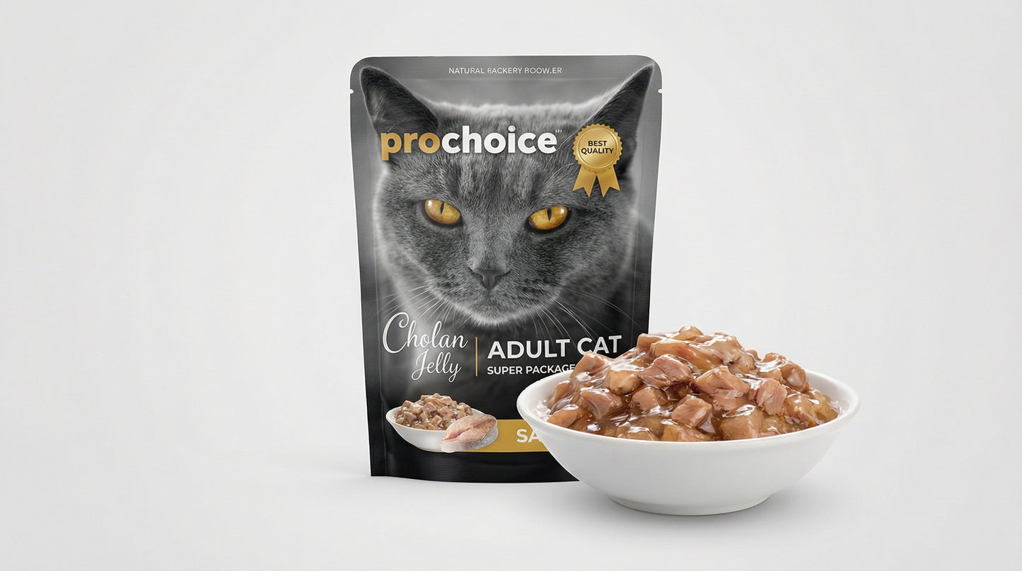 PRO CHOICE Adult Cat Jelly 85g Grain Free – Delicious Wet Food for Adult Cats RizFraz World
