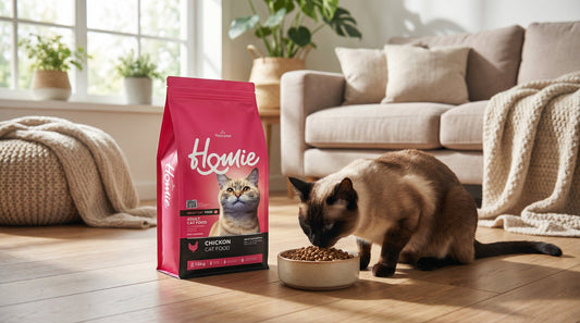 Homie Adult Cat Food 28/13 – High Protein Nutrition for Active Adult Cats (1.5KG / 2.75KG/15KG) RizFrazWorld