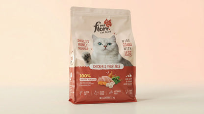 FLORI PET Cat Food All Life Stages – Complete Dry Food for Cats (500g, 1.5kg, 3kg, 10kg) RizFraz World