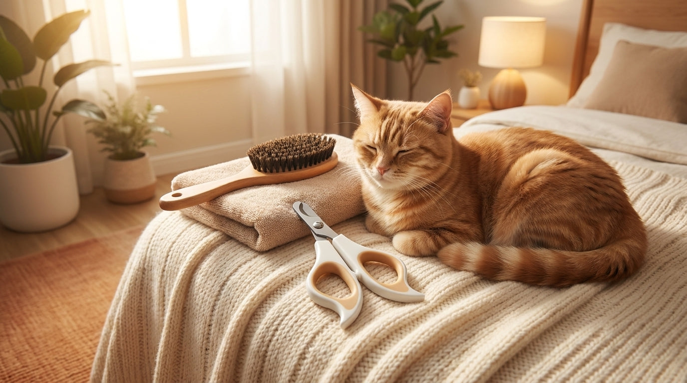 Pet Nail Clipper (Scissor Type) for Cats & Dogs – Safe, Sharp & Easy Grooming Tool RizFraz World