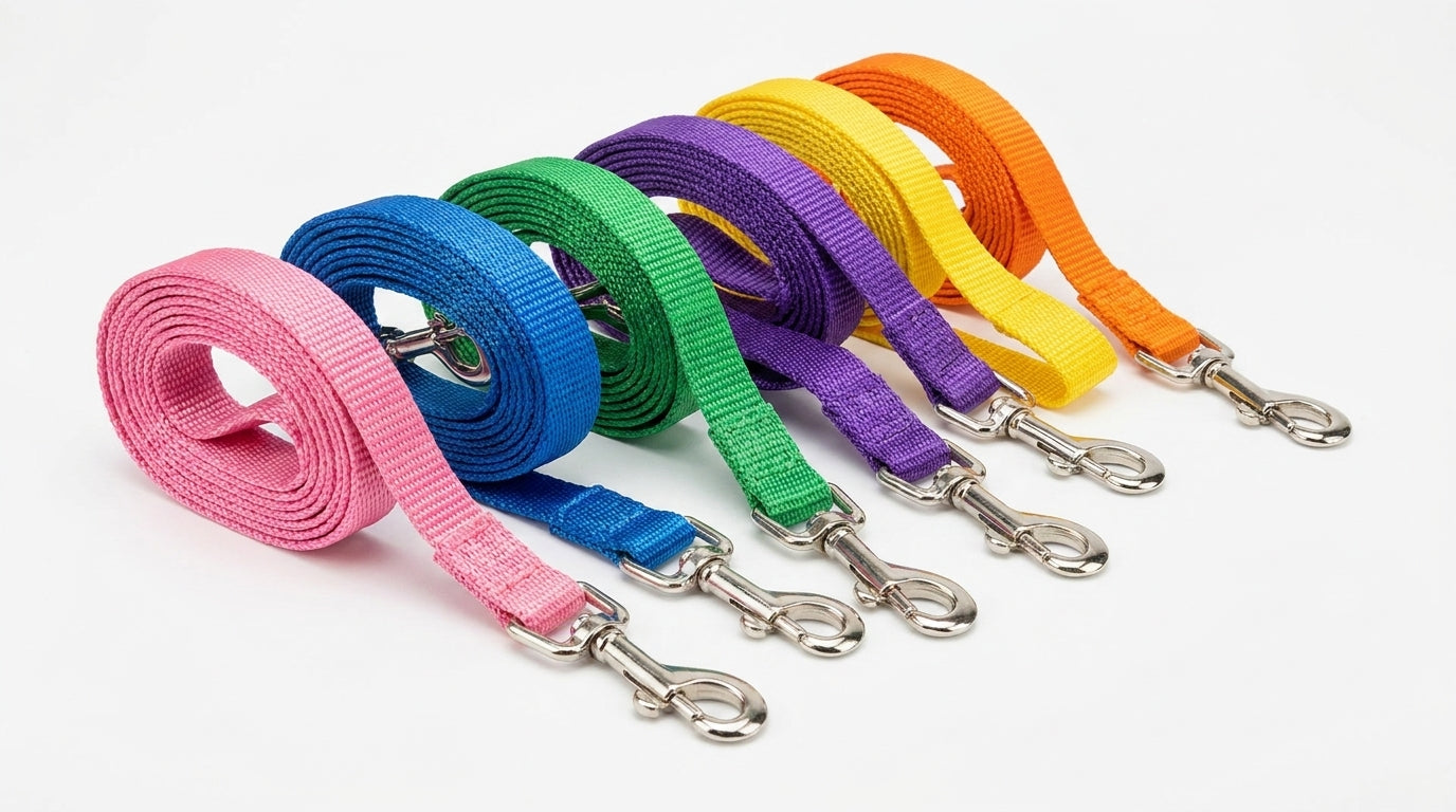 1cm Cat Rainbow Leash (Multi-Color) – Lightweight & Stylish Walking Leash for Cats RizFrazWorld
