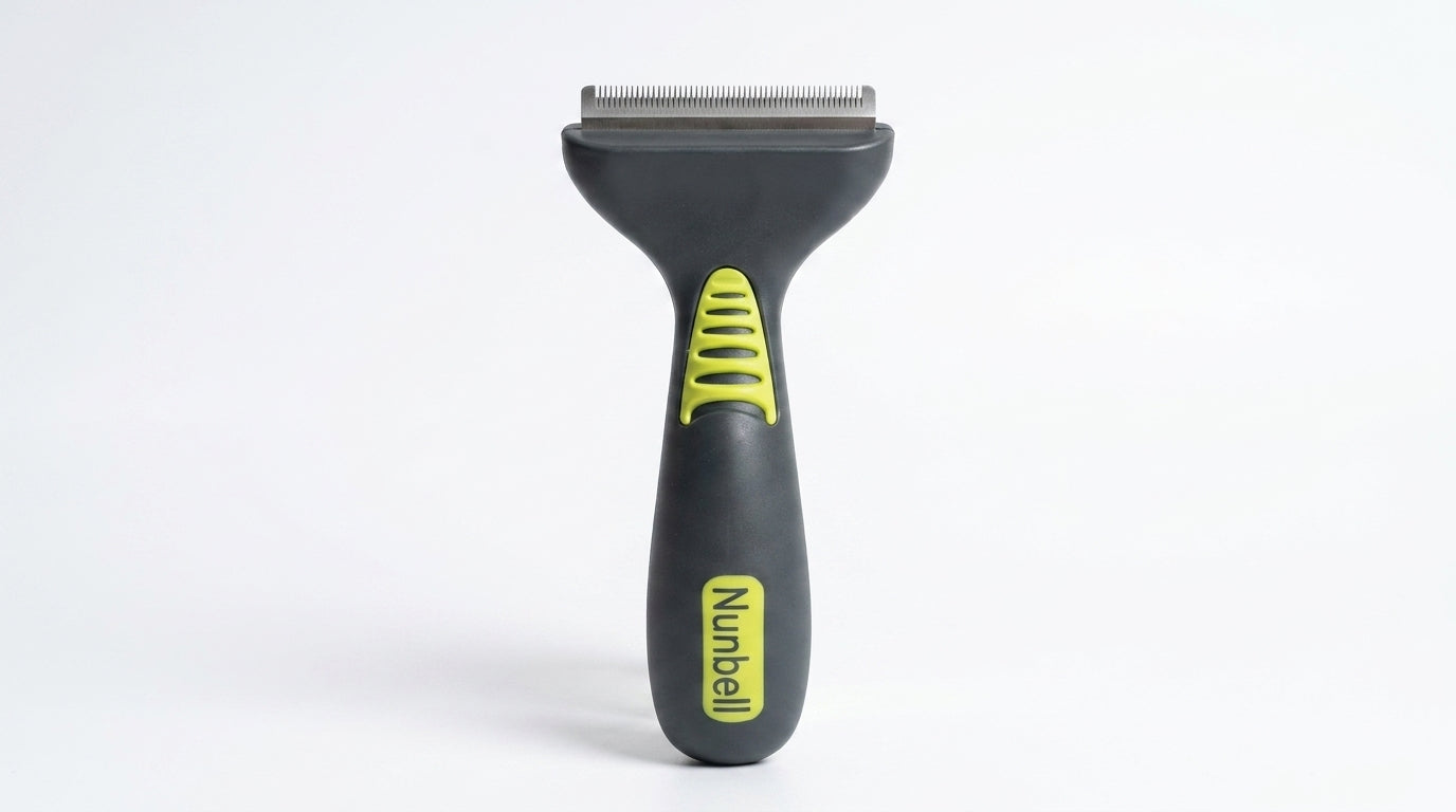 Nunbell Furminator Large for Dogs & Cats – Professional Deshedding Tool for Heavy Shedding Control RizFraz World