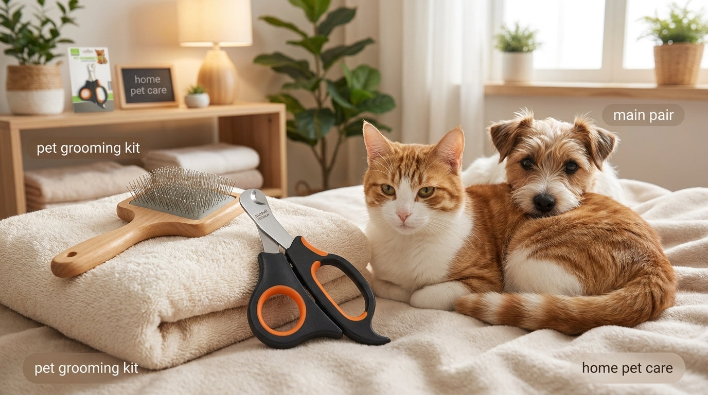 Nunbell Scissor Nail Clipper for Cats & Dogs – Safe & Easy Pet Grooming Tool RizFraz World