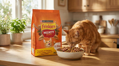 Purina Friskies Meaty Delights Adult Cat Food – High Protein Nutrition for Strong Muscles & Energy (400g / 1kg / 2.5kg) RizFrazWorld