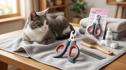 Pet Nail Clipper Medium (Scissor Type) for Cats & Dogs – Safe & Easy Grooming Tool RizFraz World
