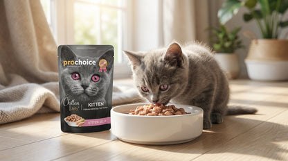 PRO CHOICE Kitten Jelly 85g Grain Free – Soft & Tasty Wet Food for Kittens RizFraz World