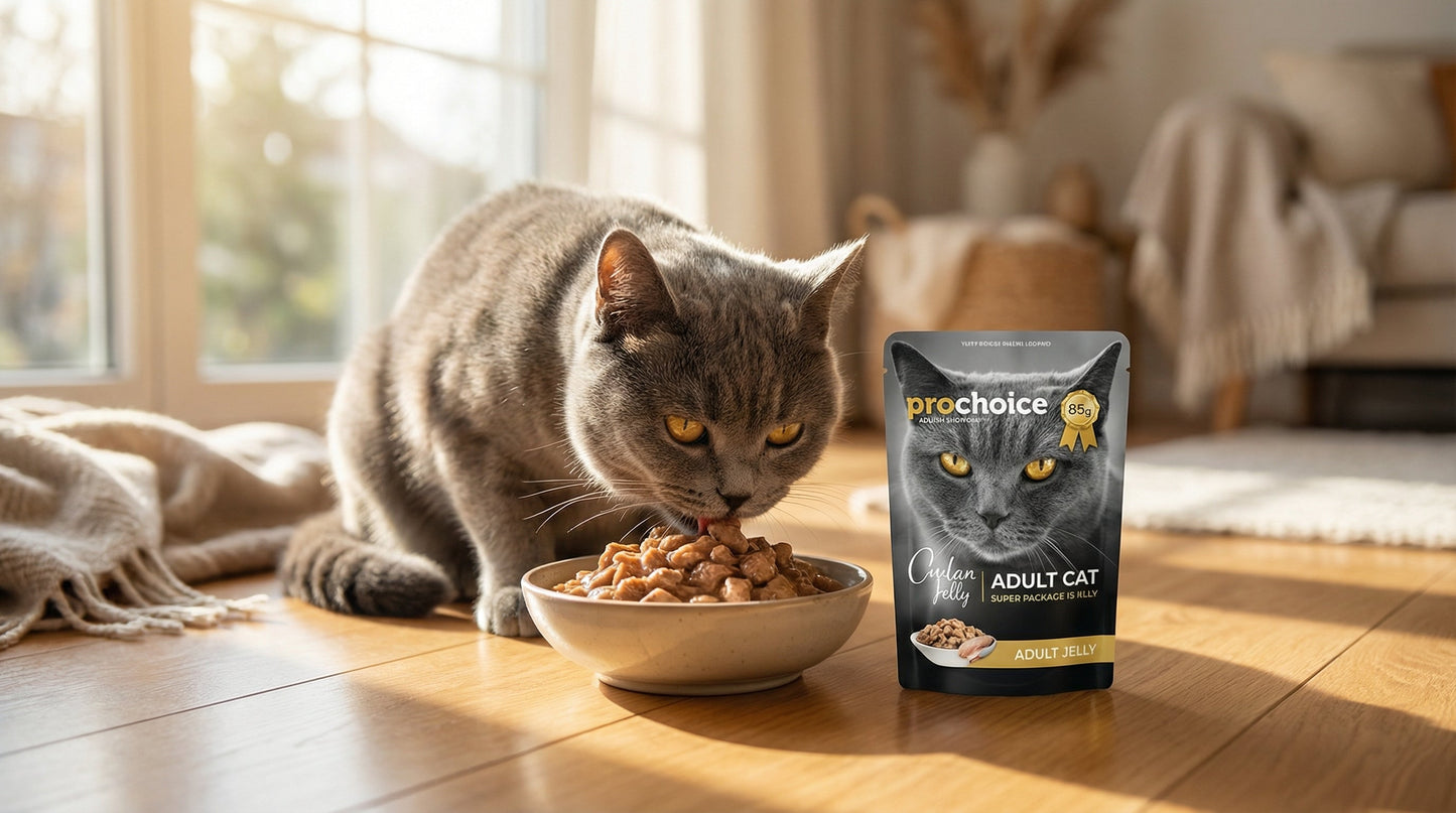 PRO CHOICE Adult Cat Jelly 85g Grain Free – Delicious Wet Food for Adult Cats RizFraz World