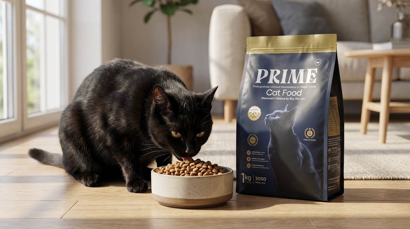 Prime Cat Food 1KG – Complete & Balanced Nutrition for Healthy Cats RizFraz World