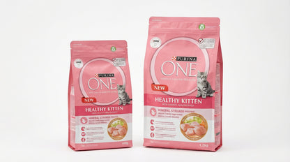 Purina ONE Healthy Kitten Food – Immune Support & Healthy Growth for Kittens (400g / 1.2kg) RizFraz World
