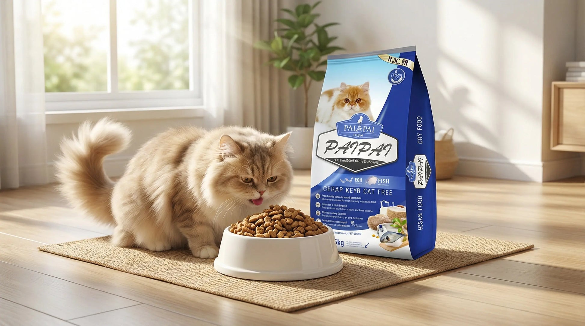 PAI PAI Cat Food – Complete & Balanced Nutrition for Cats (400g / 1.5kg) RizFrazWorld