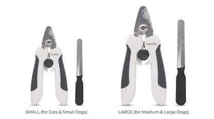 Nunbell Nail Clipper for Cats & Dogs (Small & Large) – Safe & Easy Pet Grooming Tool RizFraz World