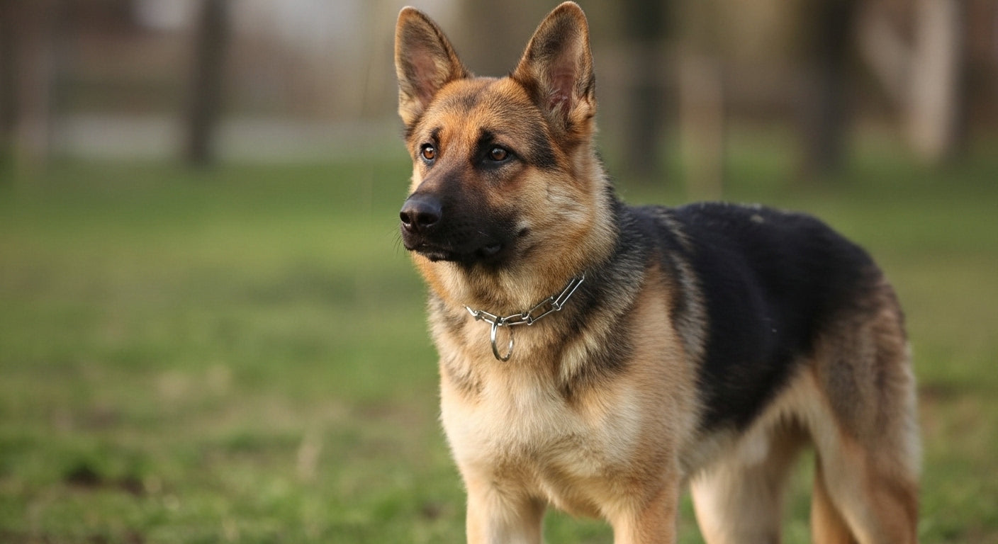 GSD Training Choke Collar for Dogs – Strong Control Collar for German Shepherd & Large Breeds RizFraz World