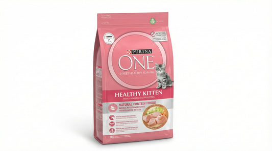 Purina ONE Healthy Kitten Food – Immune Support & Healthy Growth for Kittens (400g / 1.2kg) RizFraz World