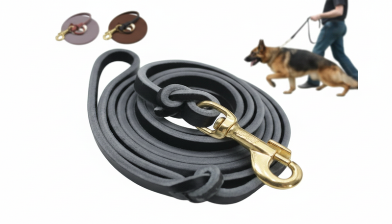 Dog Show Leash 9–10 FT – Long Training & Show Lead for Dogs (Strong & Lightweight) RizFraz World